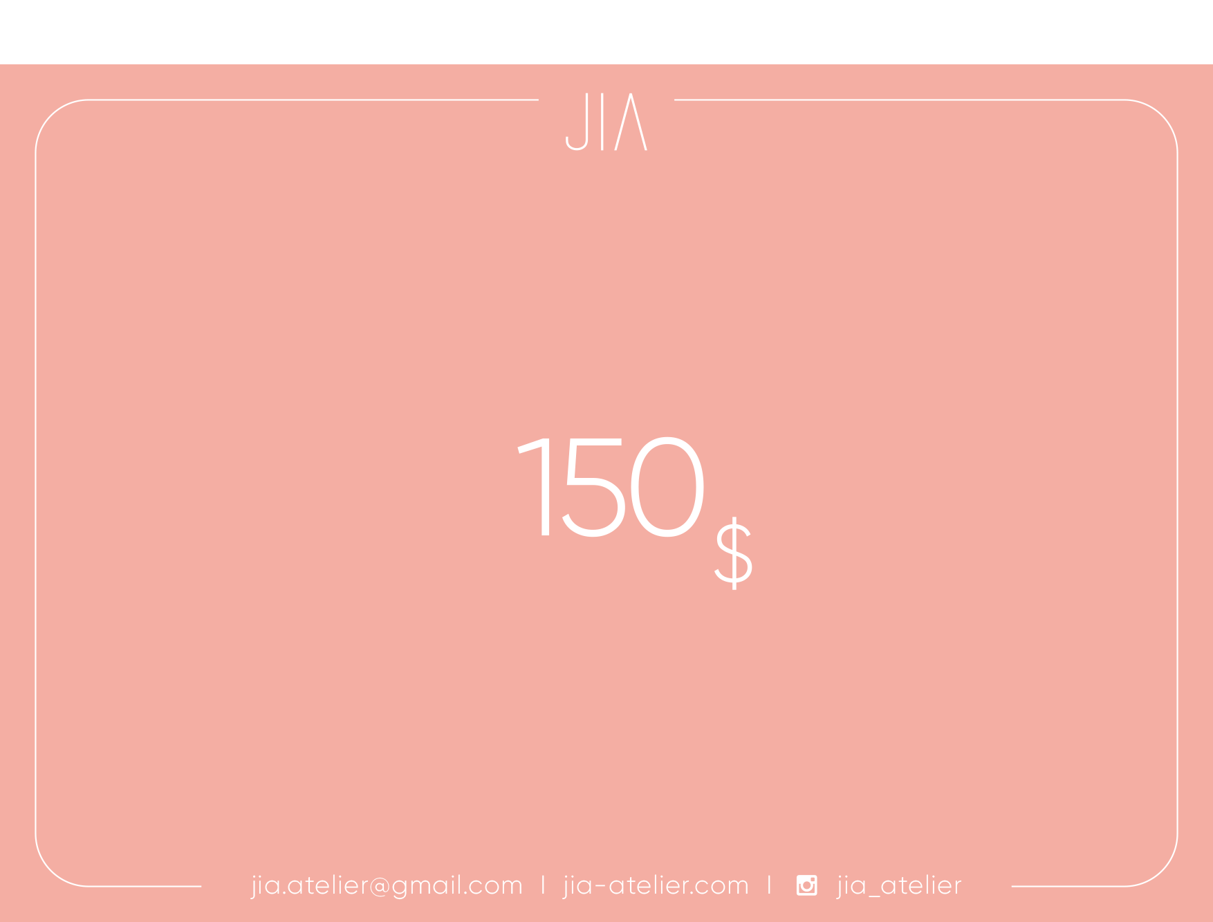 GIFT CARD - J I Λ atelier