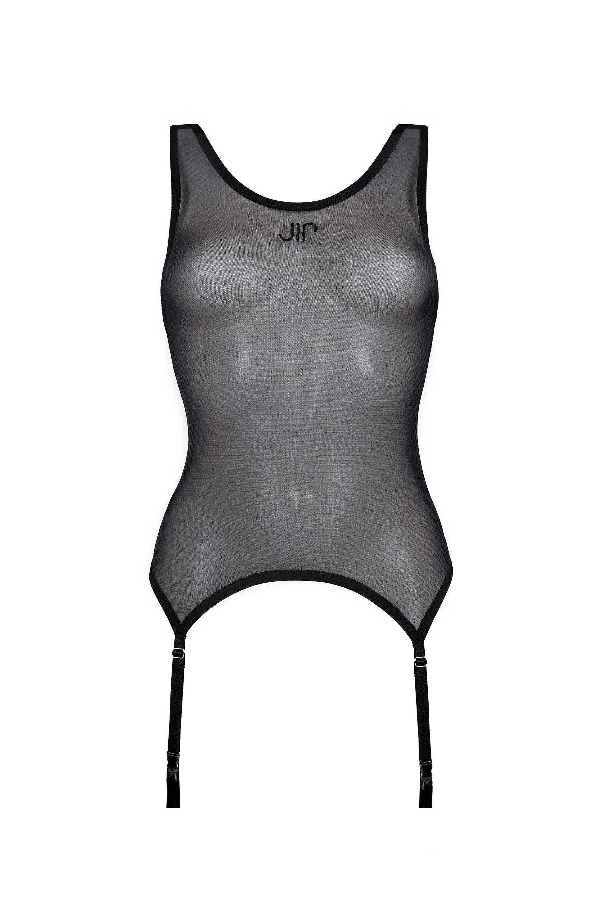 T-shirt with suspenders JB (1/6) - J I Λ atelier