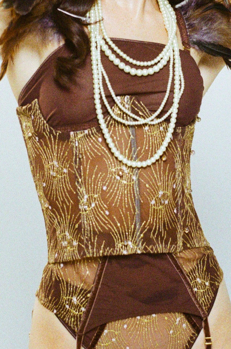 Anne d'Autriche corset - J I Λ atelier