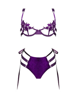 VIOLET TULIPE CAPE - J I Λ atelier