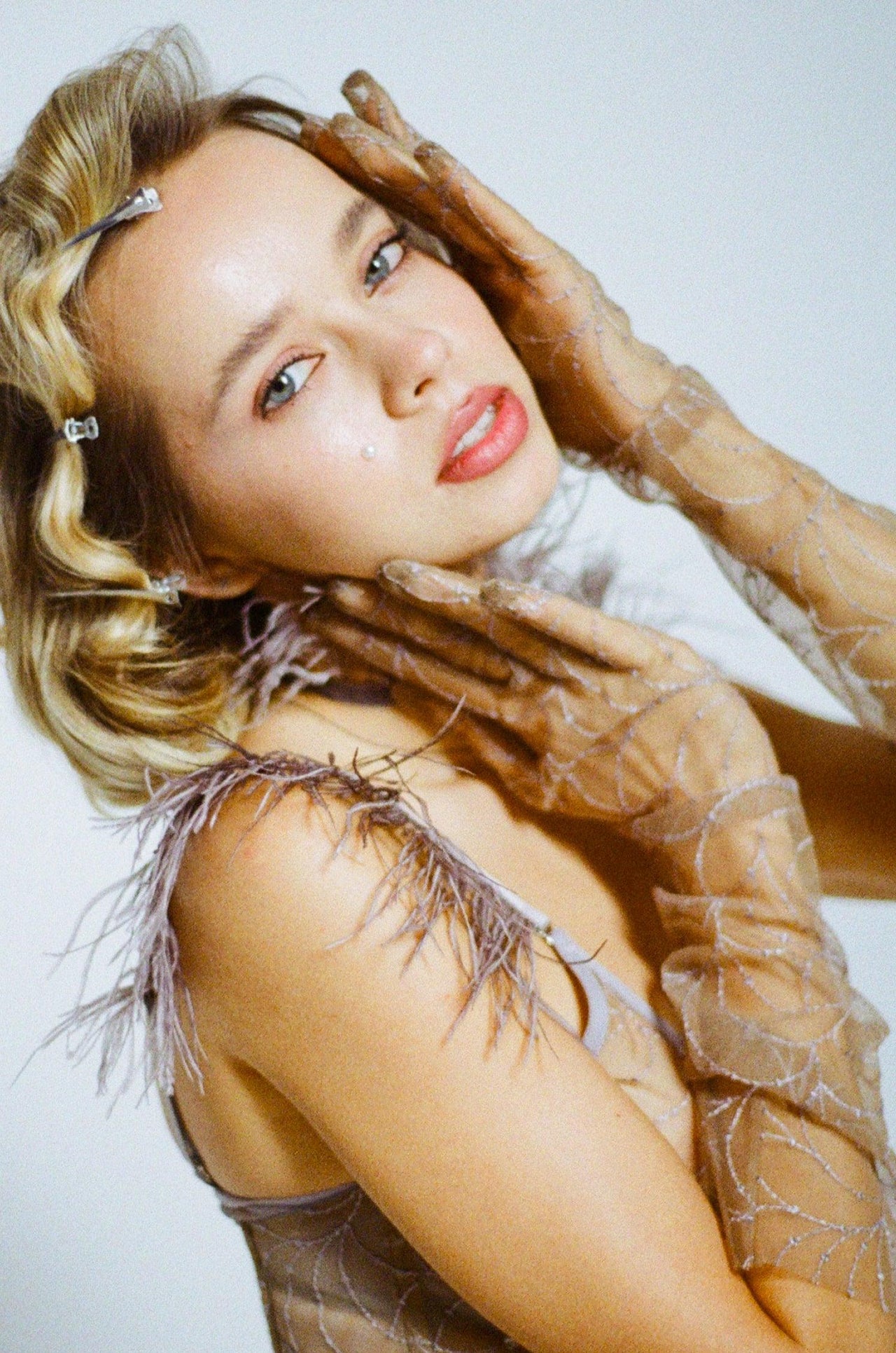 Madame de Pompadour gloves - J I Λ atelier